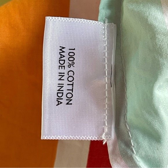 Atlantic Pacific Lake Bell Robe Sz XXL In Rainbow Stripe - Picture 10 of 10